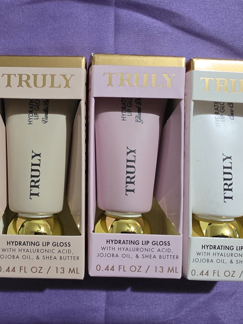 3 Pack Truly Hydrating Lip Glosses